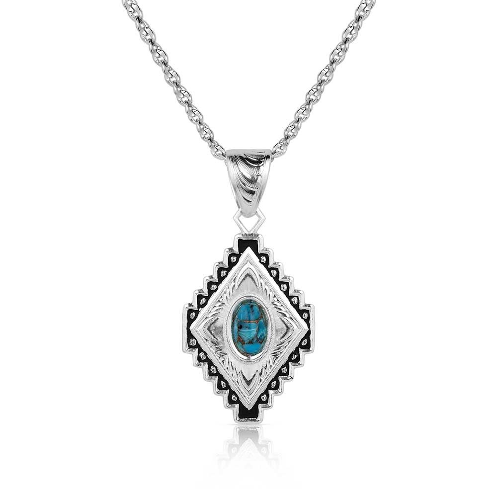MONTANA SILVERSMITHS AZTEC DIAMOND NICKLACE