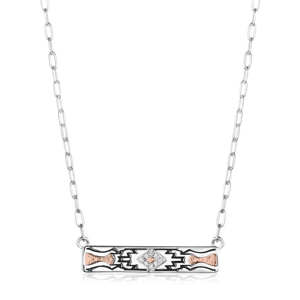 MONTANA SILVERSMITHS GOLDEN HORIZON BAR NECKLACE