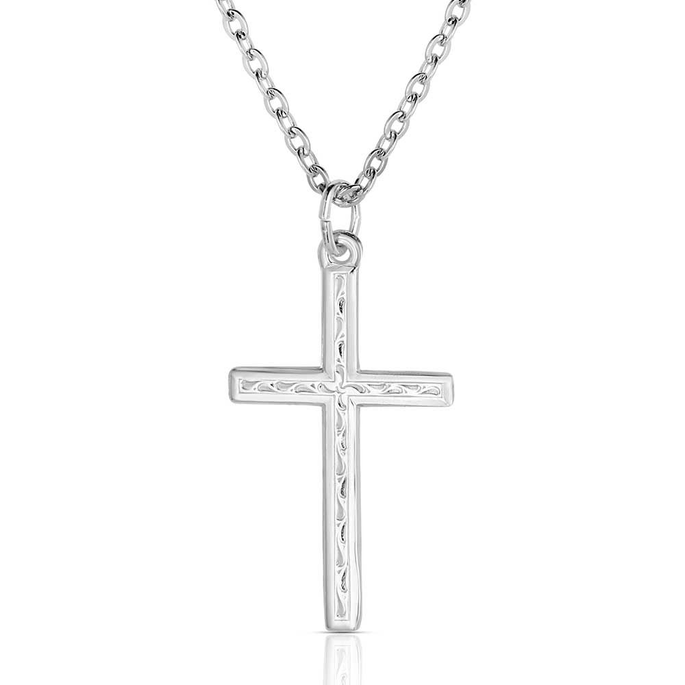 MONTANA SILVERSMITHS GRATITUDE CROSS NECKLACE