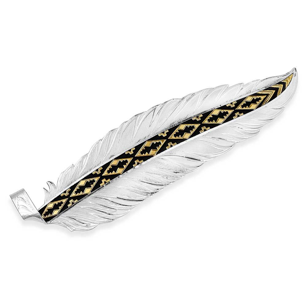MONTANA SILVERSMITHS SOUTHWESTERN HAT FEATHER