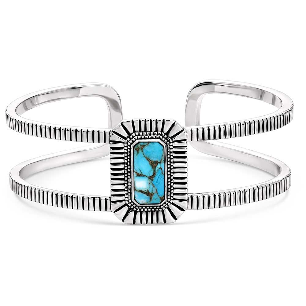 MONTANA SILVERSMITHS TURQUOISE SKY CUFF BRACELET