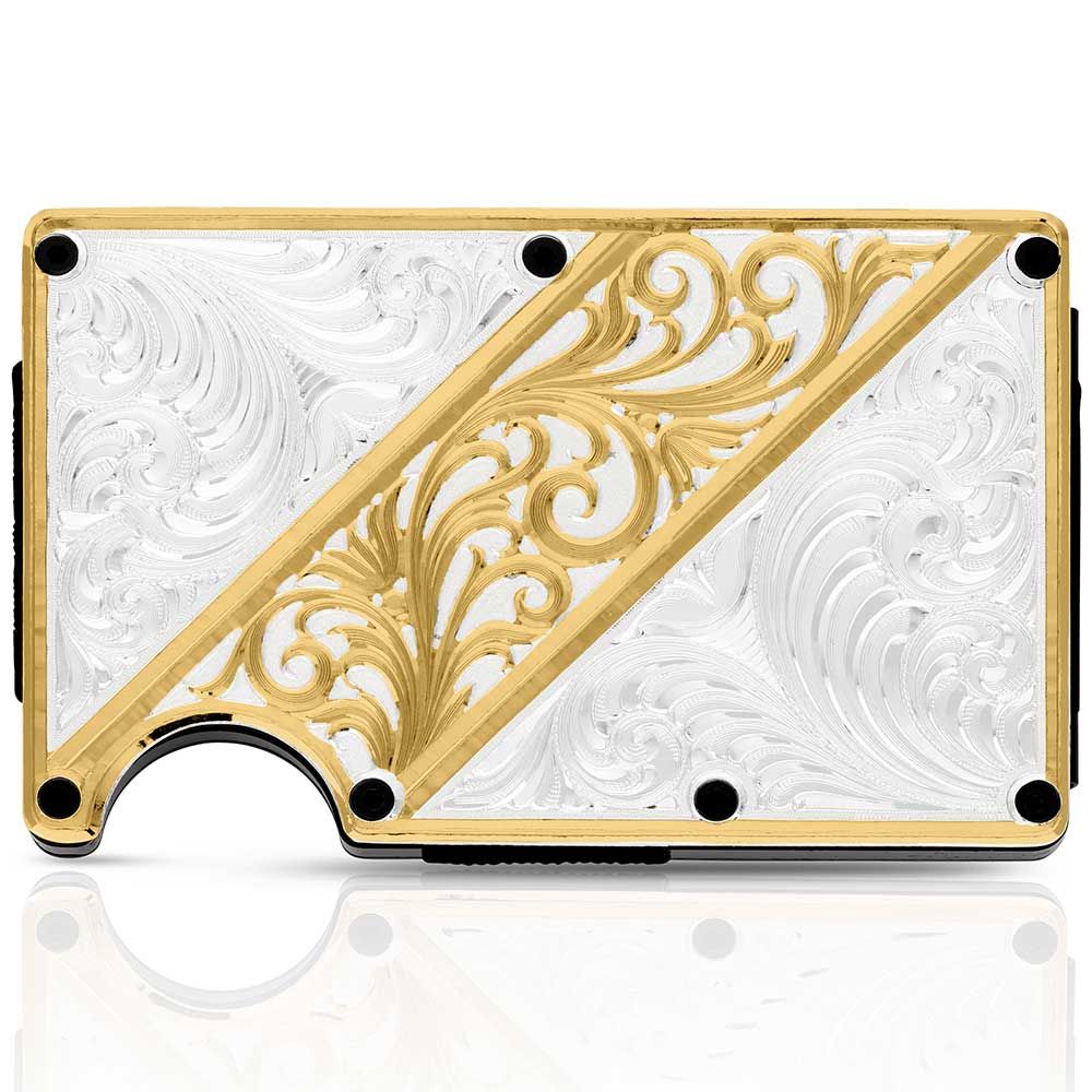 MONTANA SILVERSMITHS GOLDEN HOUR CREDIT CARD/CASH CASE