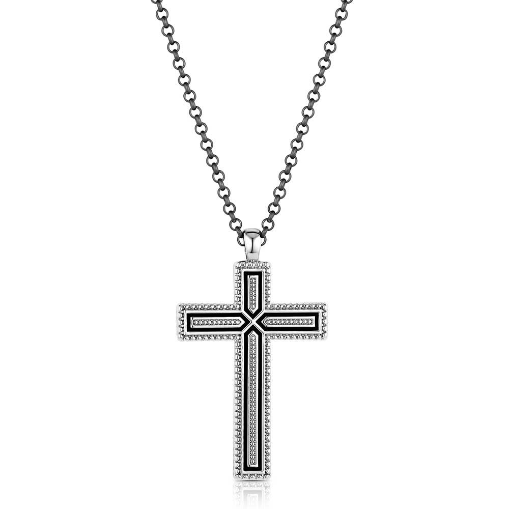 MONTANA SILVERSMITHS STABILITY IN FAITH CROSS NECKLACE