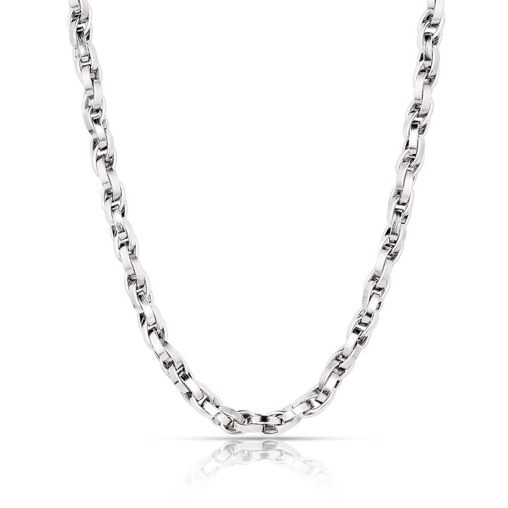 MONTANA SILVERSMITHS ROPE CHAIN NECKLACE
