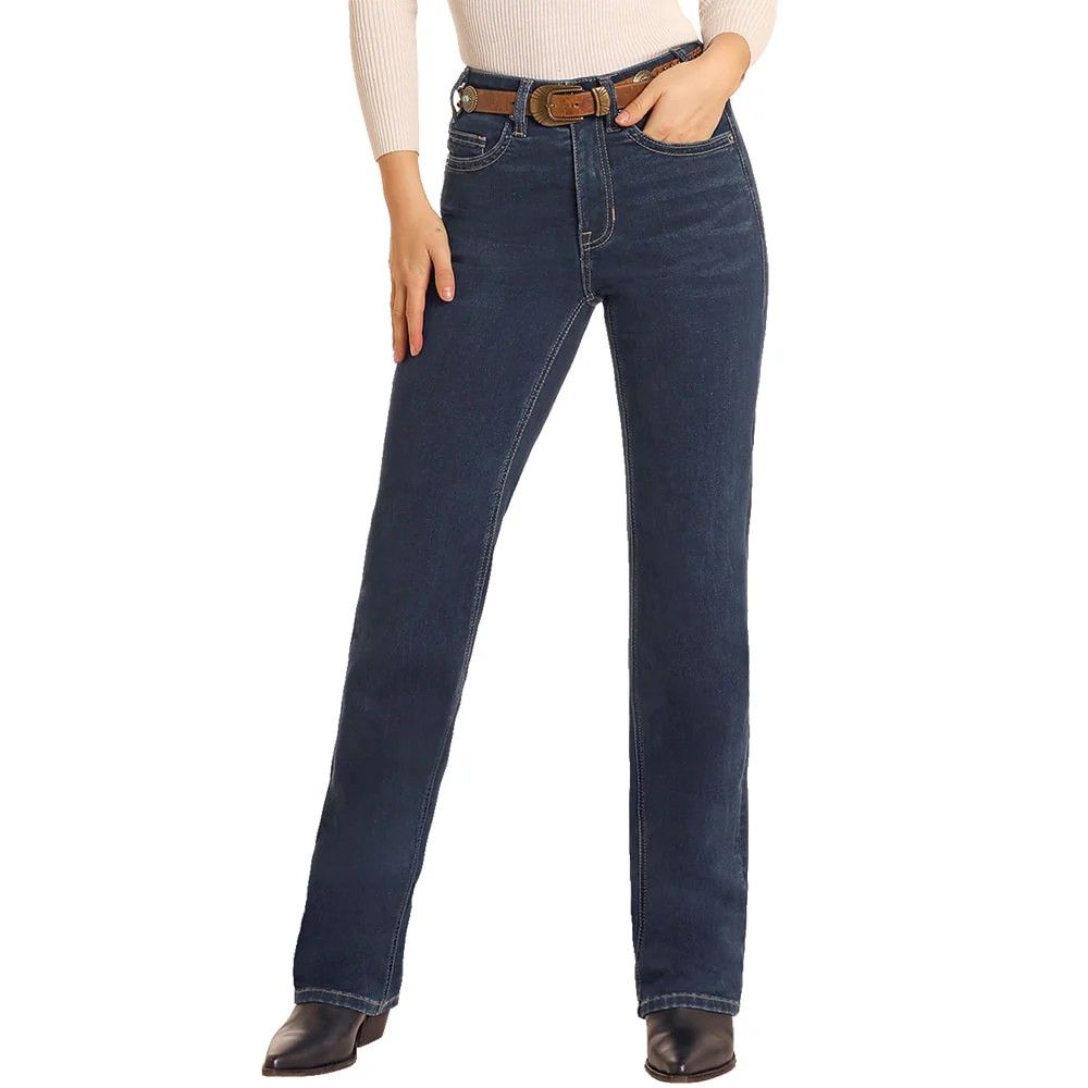 ROCK &amp; ROLL DENIM WOMEN'S MODEST BOOT JEAN