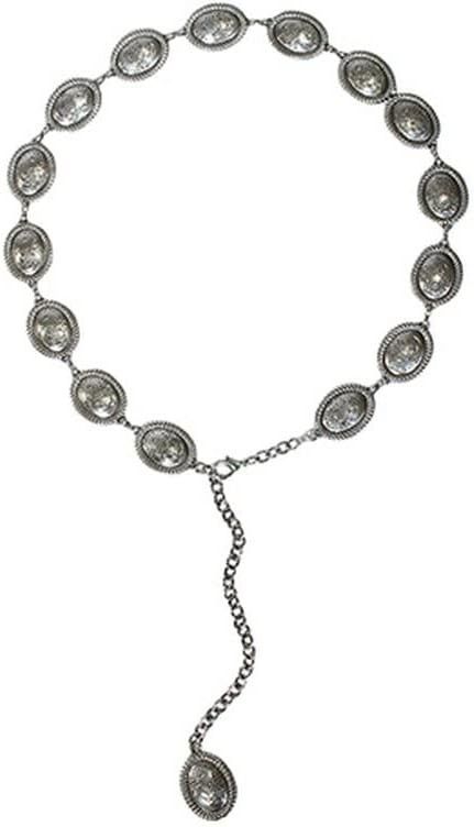 ANGEL RANCH WOMEN'S OVAL CONCHO BELT