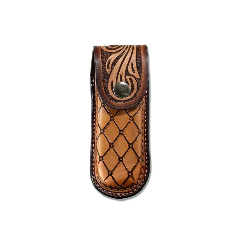 3D MEN'S GENUINE LEATHER KNIFE SHEATH