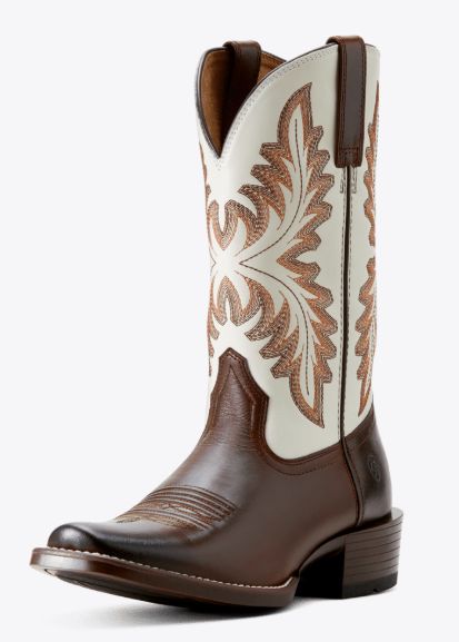 ARIAT MEN'S RENEGADE BOOT- MAHOGANY/CREMA ARIAT MEN'S RENEGADE BOOT- MAHOGANY/CREMA