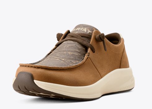 ARIAT MEN'S BUCKEYE SHOE - TOASTY TAN ARIAT MEN'S BUCKEYE SHOE - TOASTY TAN