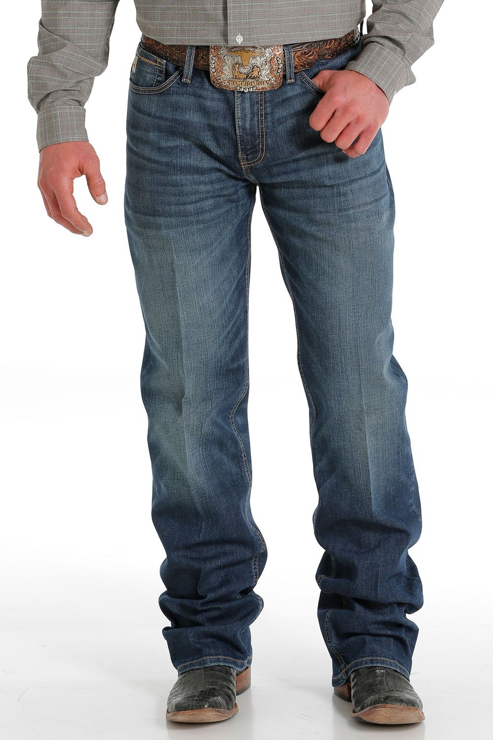 CINCH MEN'S GRANT RELAXED MID RISE BOOTCUT JEAN
