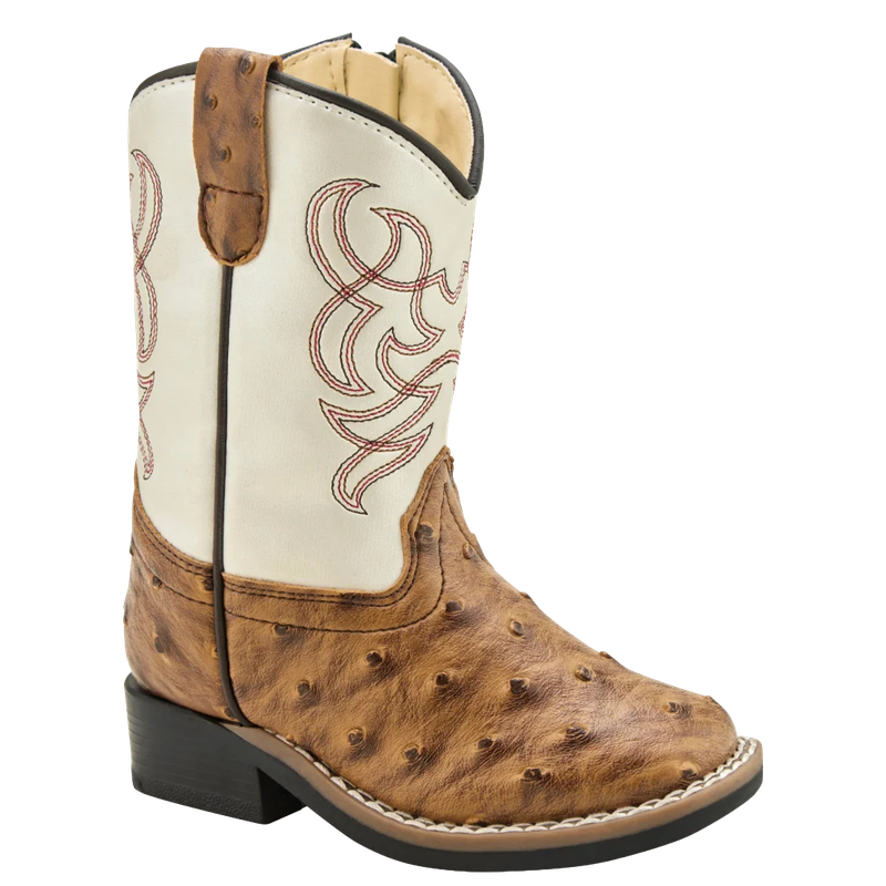 OLD WEST BOYS' OSTRICH BOOT