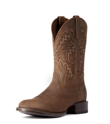 ARIAT MEN'S STOCKMAN ULTRA BOOT - TALON TAN