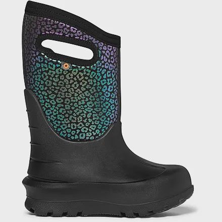 BOGS GIRLS' NEO CLASSIC BOOT - RAINBOW LEOPARD