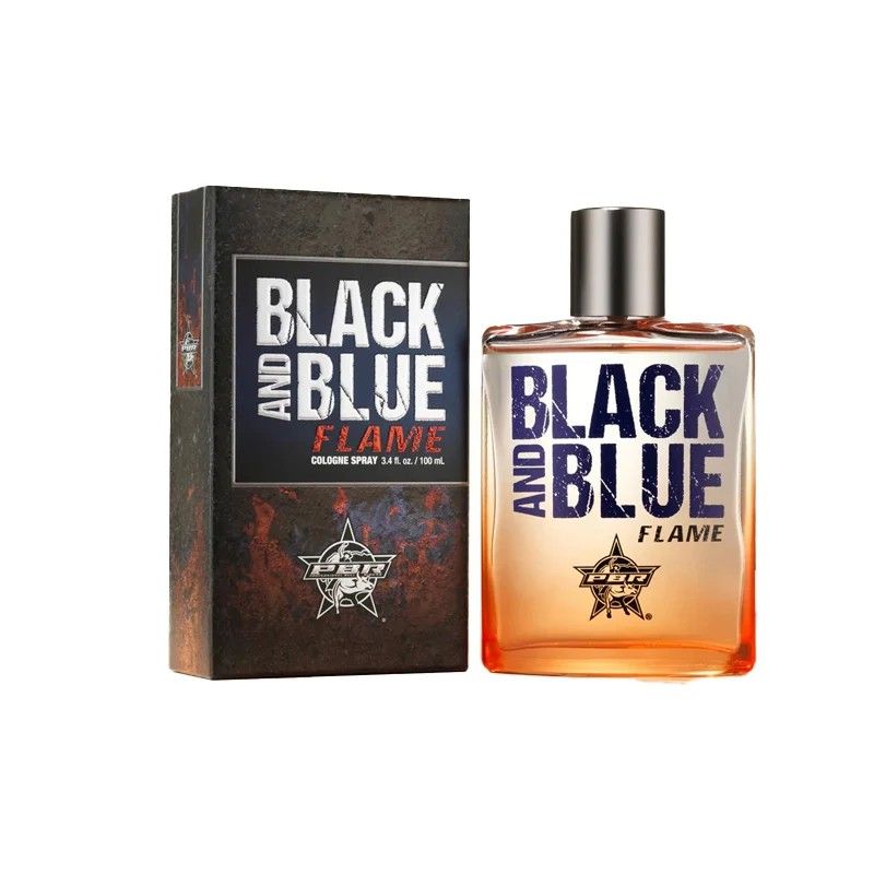 TRU WESTERN MEN'S COLOGNE - BLACK AND BLUE FLAME