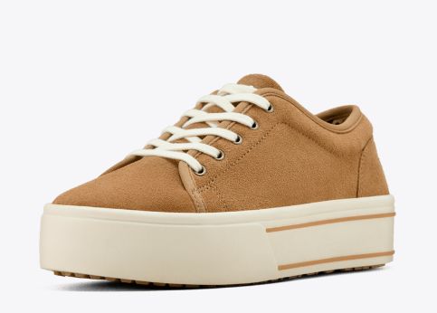ARIAT WOMEN'S SKYLAR LACE UP SHOE - DARK TAN SUEDE