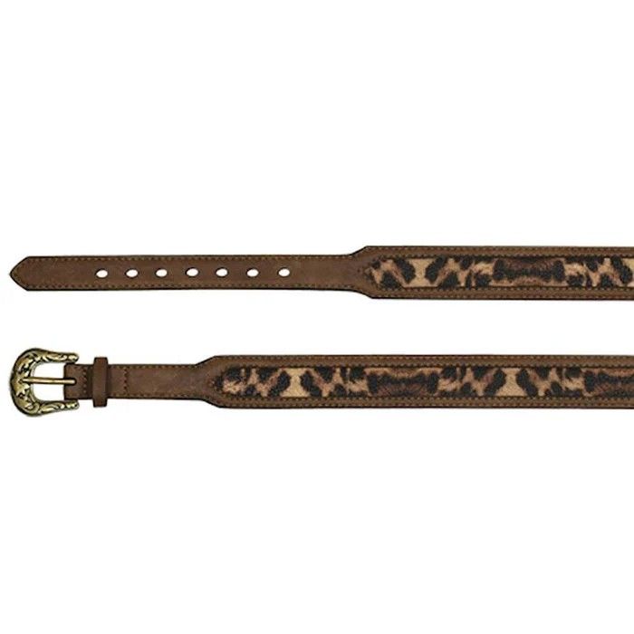 CATCHFLY GIRLS' TAPERED LEOPARD BELT