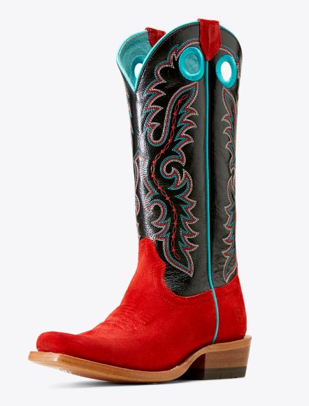 ARIAT WOMEN'S FUTURITY BOON BOOT - FIERY ROUGHOUT