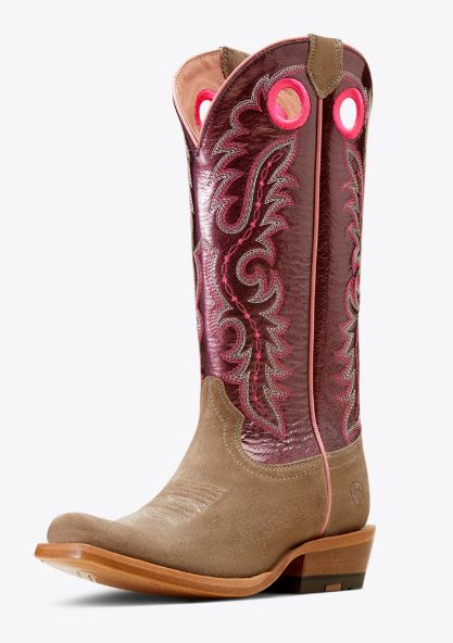 ARIAT WOMEN'S FUTURITY BOON BOOT - SMOKEY ROUGHOUT
