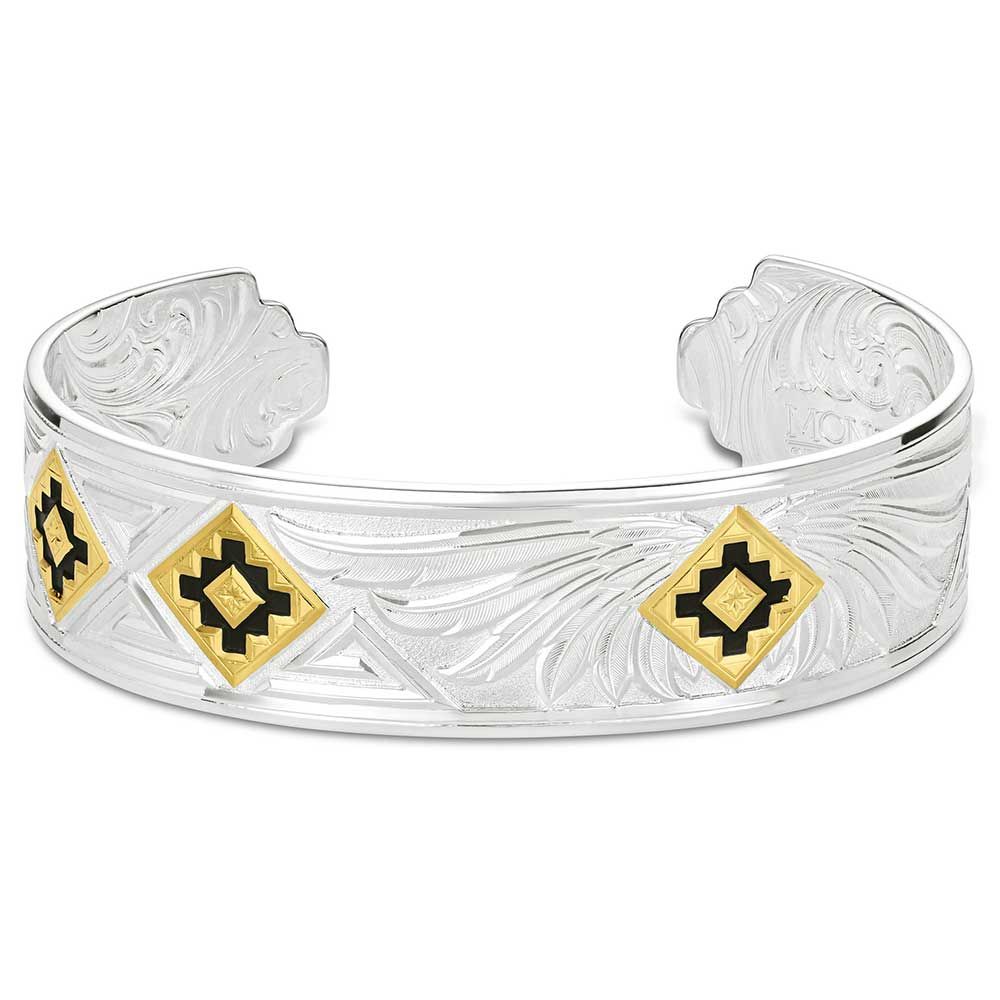 MONTANA SILVERSMITHS SOUTHWESTERN RESILIENCE AMERICAN MADE CUFF BRACELET