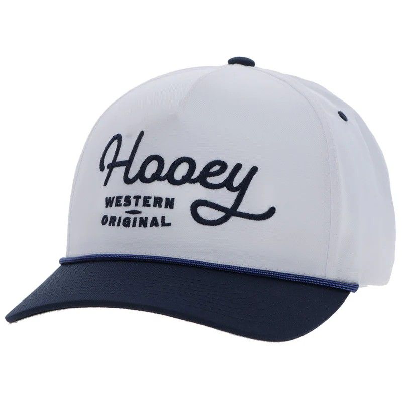 HOOEY WESTERN ORIGINAL CAP - WHITE/NAVY
