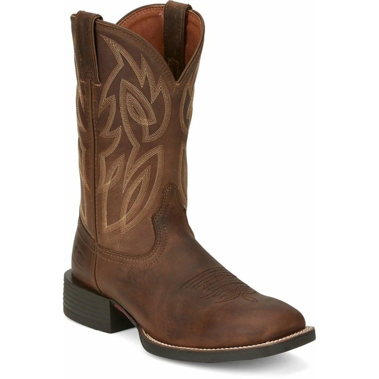 JUSTIN MEN'S CANTER BOOT - DUSTY BROWN
