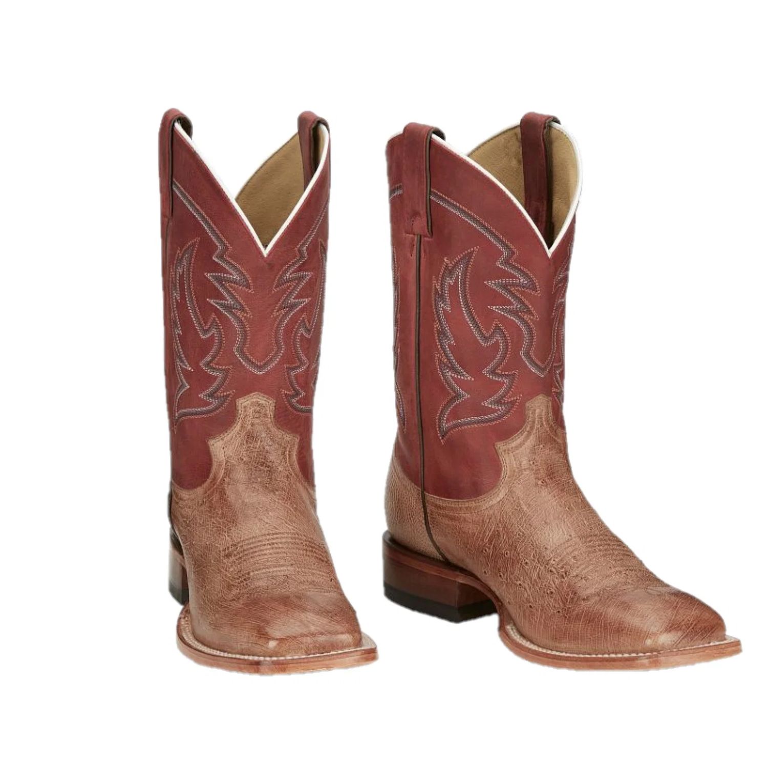 MCLANE MEN'S VINTAGE SMOOTH OSTRICH BOOT - TAN