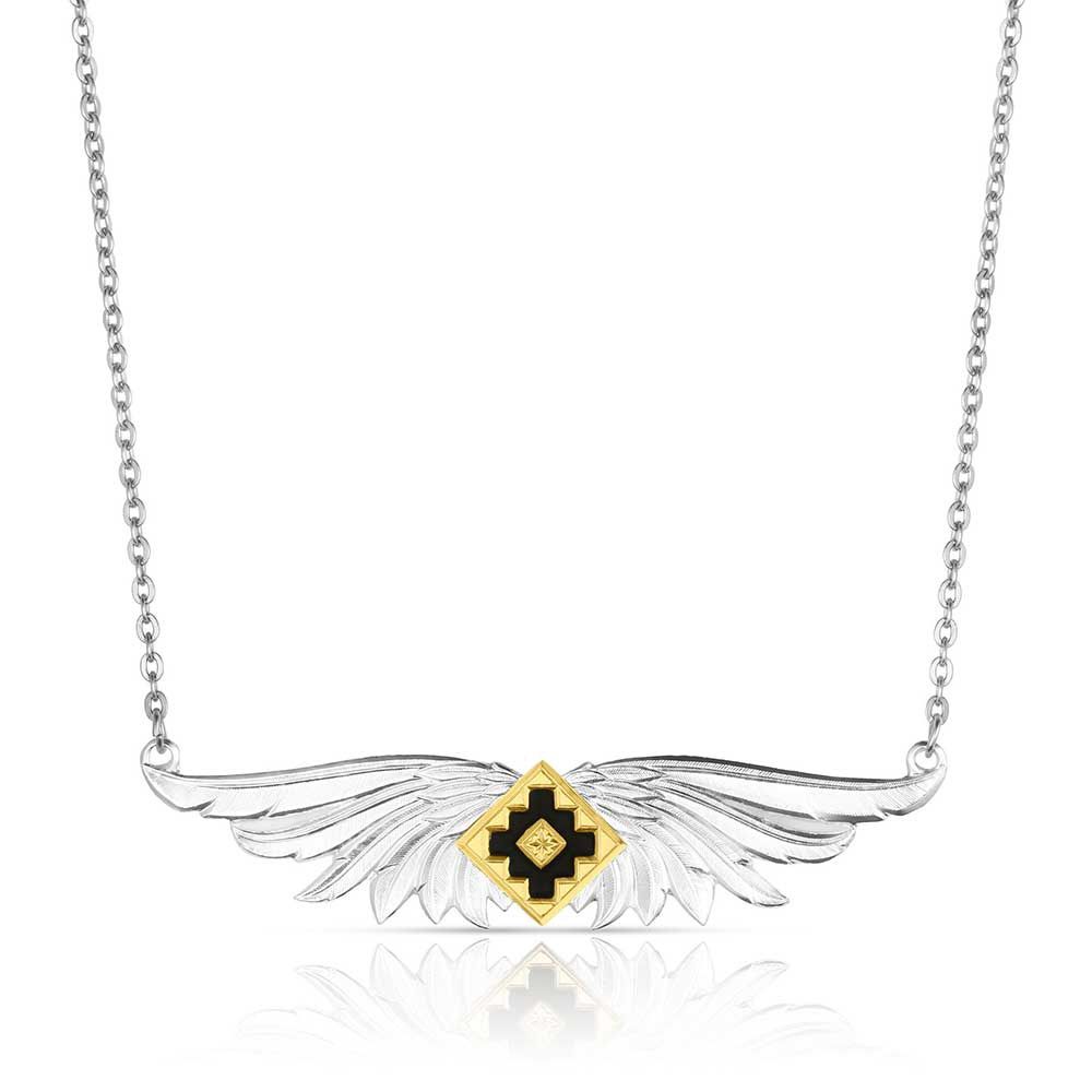 MONTANA SILVERSMITHS SOUTHWESTERN RESILIENCE AMERICAN MADE NECKLACE