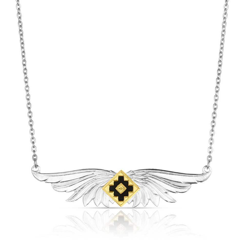 MONTANA SILVERSMITHS SOUTHWESTERN RESILIENCE AMERICAN MADE NECKLACE