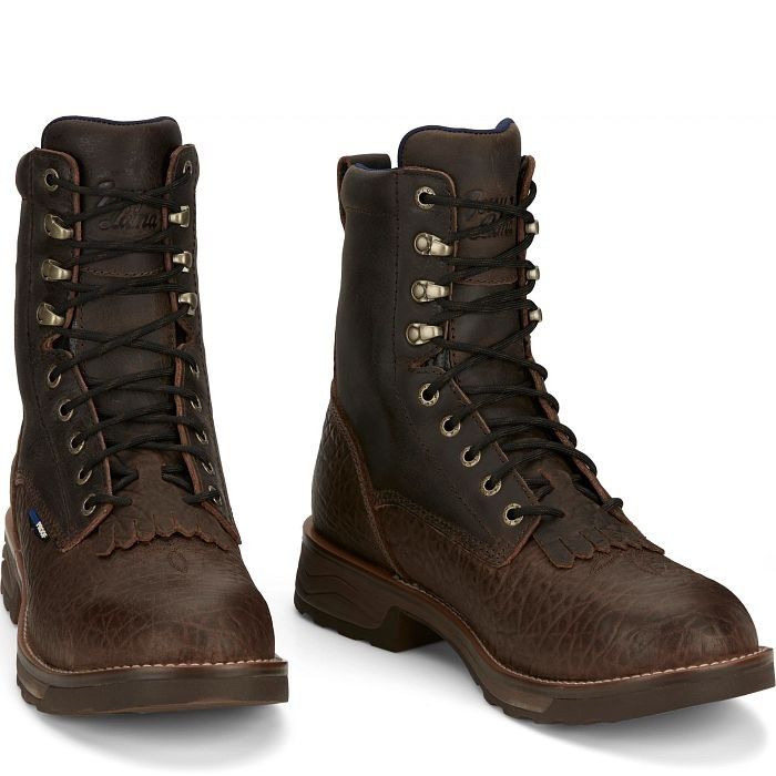 TONY LAMA MEN'S HIGH PLAINS WATER BUFFALO COMPOSITE TOE BOOT