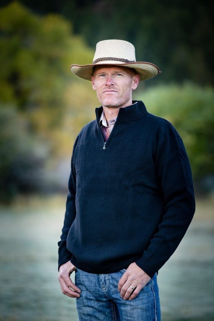 WYOMING TRADERS MEN'S MERION WOOL SWEATER - BLACK
