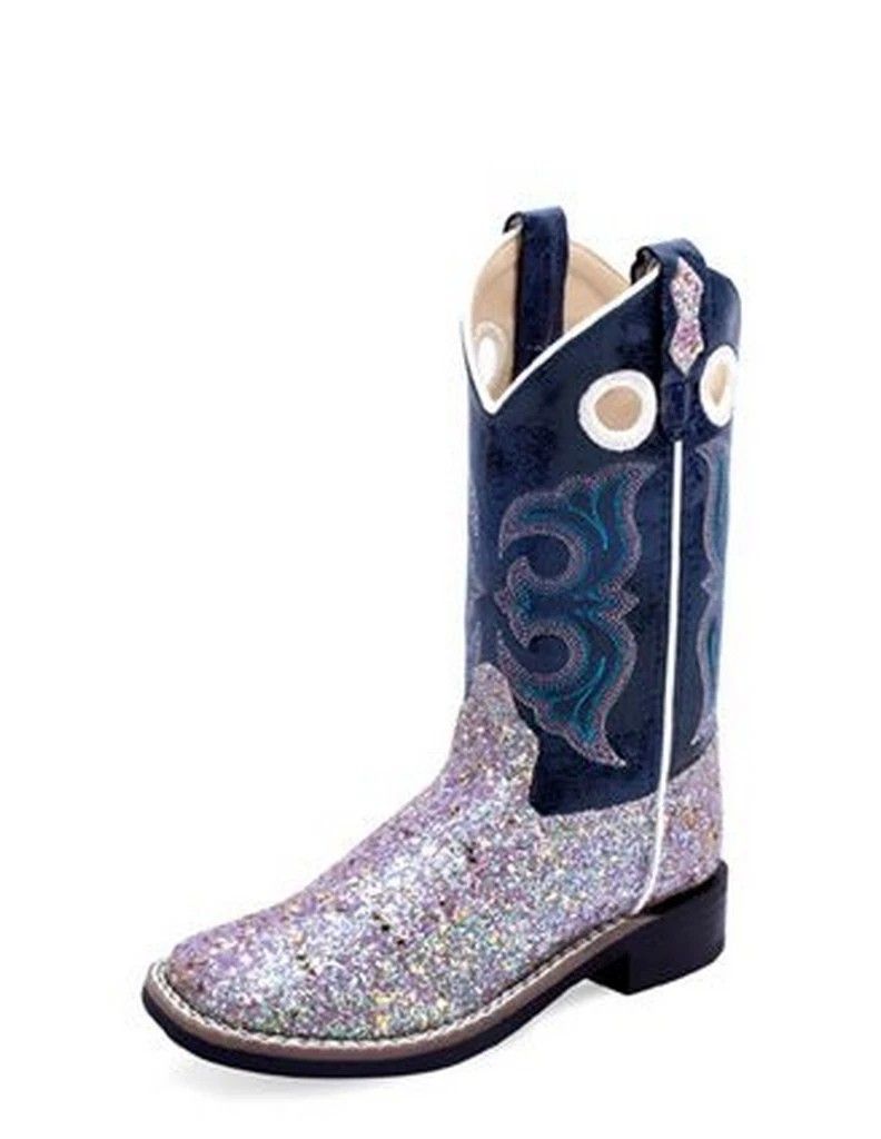 OLD WEST TODDLER GIRLS' SPARKLE BOOT - PURPLE