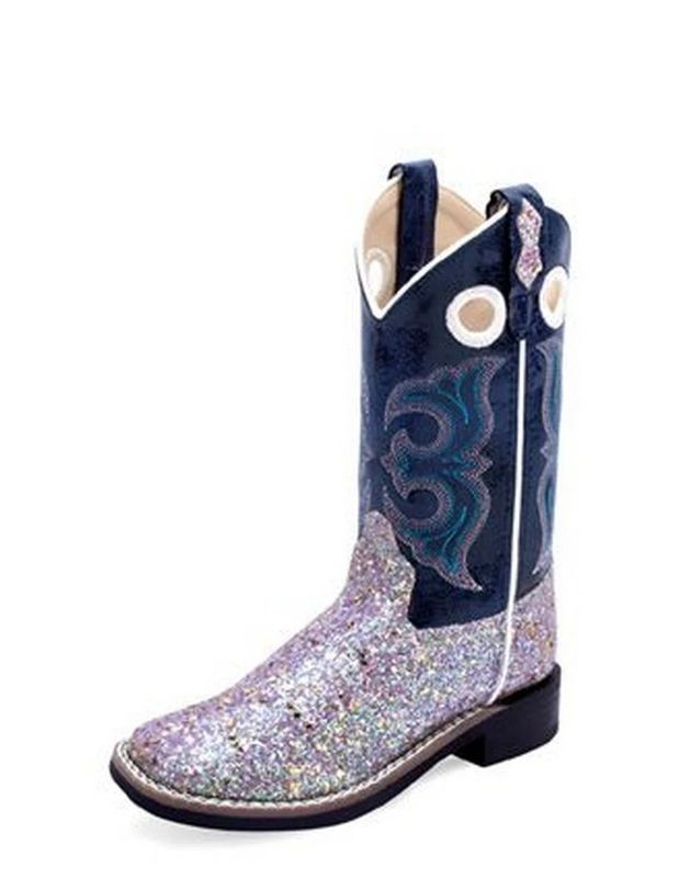 OLD WEST TODDLER GIRLS' SPARKLE BOOT - PURPLE