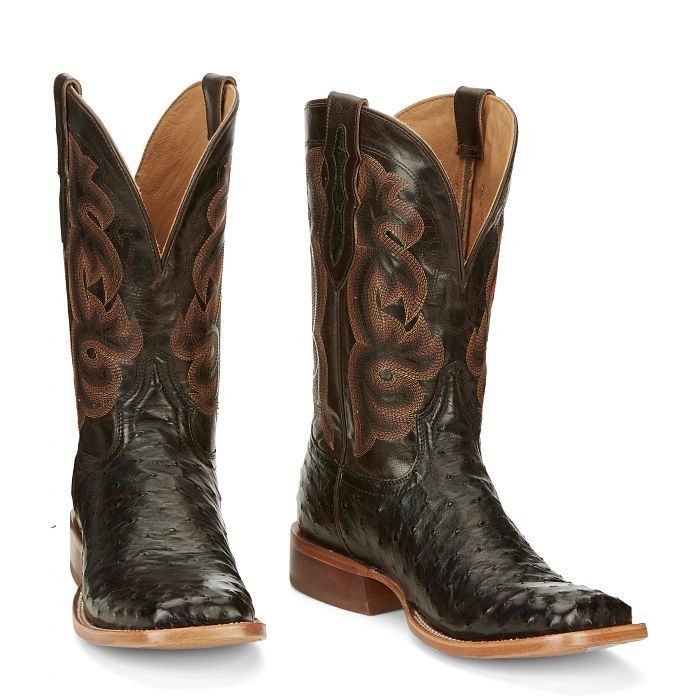 TONY LAMA MEN'S QUAID FULL QUILL BOOTS