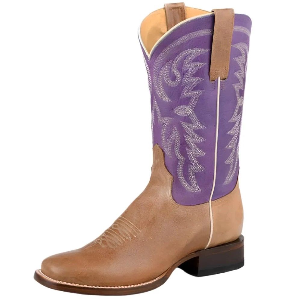 ROPER WOMEN'S BOOT - VIOLET/TAN