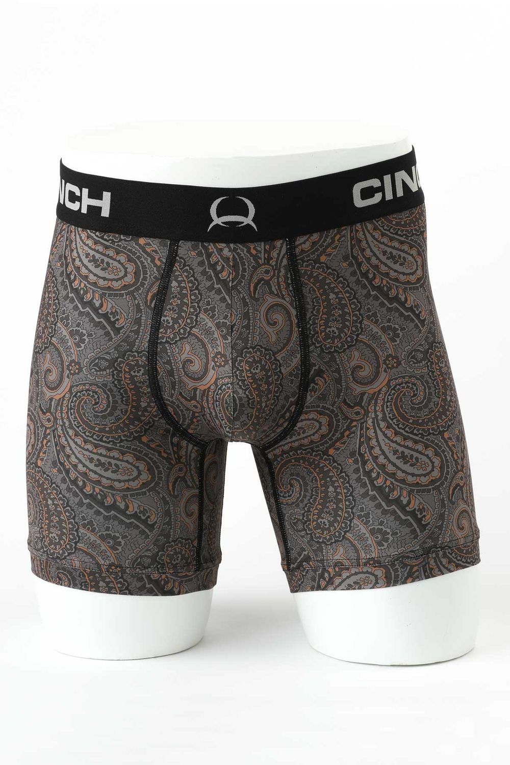 CINCH MEN'S 6” PAISLEY BOXER BRIEF