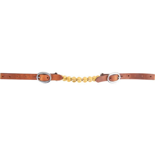 BRASS BALL CURB STRAP
