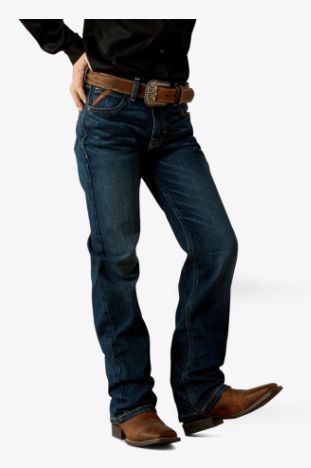 ARIAT BOYS' B4 RELAXED STRETCH LEGACY BOOTCUT JEAN - CHIEF