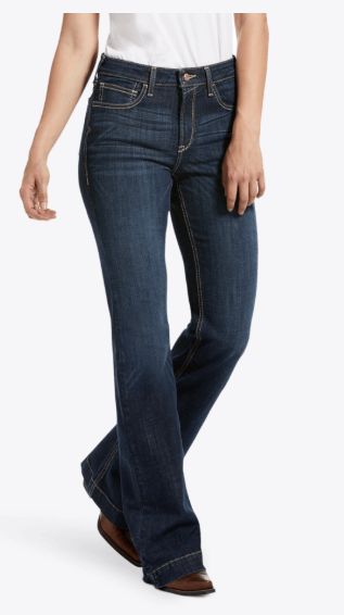 ARIAT WOMEN'S HIGH RISE SLIM TROUSER JEAN