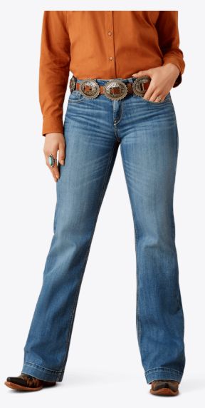 ARIAT WOMEN'S ISABELLE PERFECT RISE TROUSER JEAN