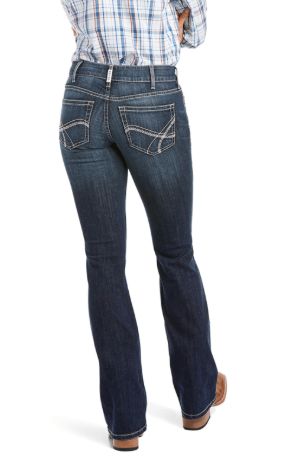 ARIAT WOMEN'S ESTHER PERFECT RISE BOOTCUT JEAN - MISSOURI