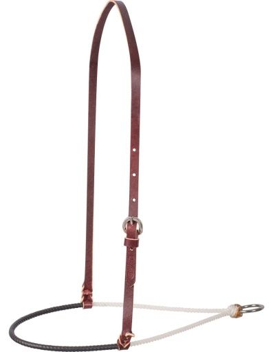 SINGLE ROPE NOSEBAND, 3/16-INCH ROPE WITH SHRINK WRAP COVER