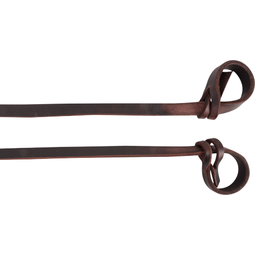 LATIGO SPLIT REINS 5/8-INCH THICK LOOPED ENDS