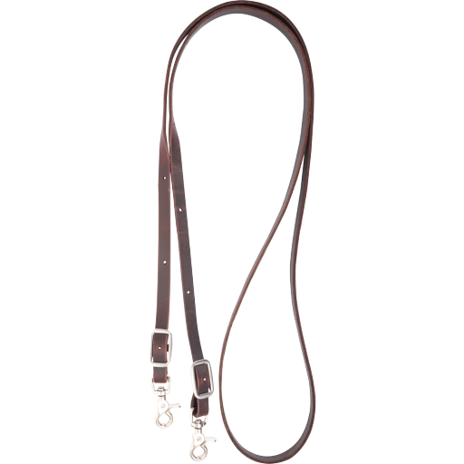 LATIGO ROPING REIN 5/8-INCH THICK BUCKLE SNAP ENDS