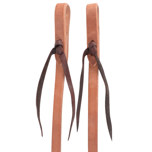 HARNESS SPLIT REINS 5/8-INCH THICK TIED ENDS