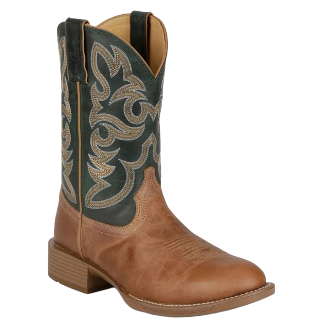 JUSTIN MEN'S JASPER 11" WIDE ROUND TOE UNIT HEEL BOOT