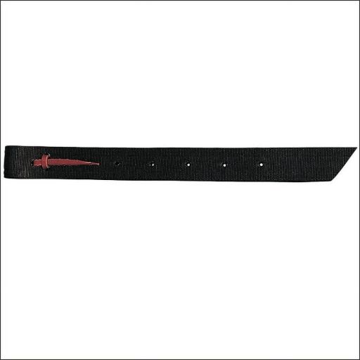 WEAVER 55WL DOUBLED AND STITCHED NYLON OFF BILLET 1-3/4 X 39 - BLACK