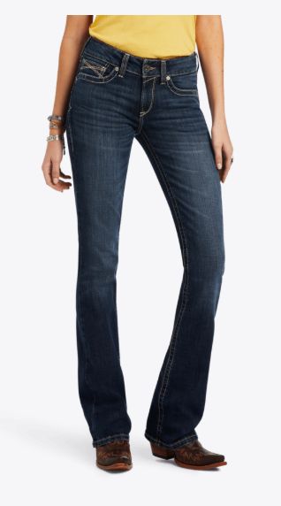 ARIAT WOMEN'S R.E.A.L. LEXIE PERFECT RISE STRETCH BOOT CUT JEAN