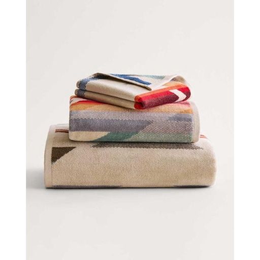 PENDLETON JACQUARD TOWEL COLLECTION - WYETH TRAIL, SIZE: BATH TOWEL