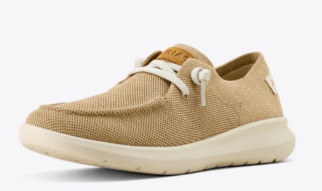ARIAT WOMEN'S HILO SHOE - HEATHERED TAN KNIT