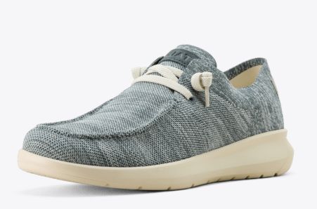 ARIAT MEN'S HILO SHOE - MEDIUM GREY KNIT